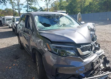 2021 Honda Pilot Awd Ex-L из США, поврежденный, VIN 5FNYF6H57MB013484